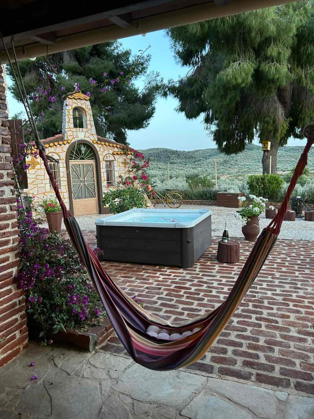 Vintage Stone House Where Calm Lives Amarianos Exterior foto
